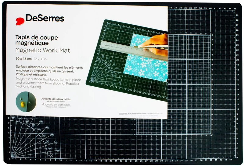 Magnetic Cutting Mat 12x18"