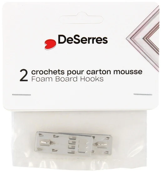 Pack of 2 Hooks for Foam Board