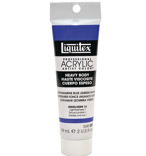 Acrylic hb - 2oz - ultramarine blue green shade - s1a