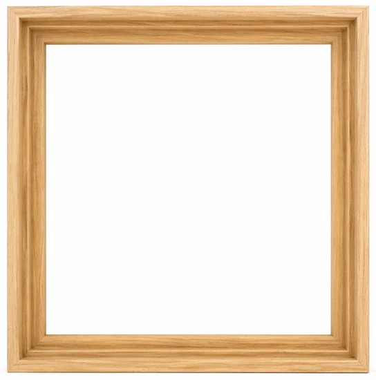 Regular Floating Frame Natural 12X12"
