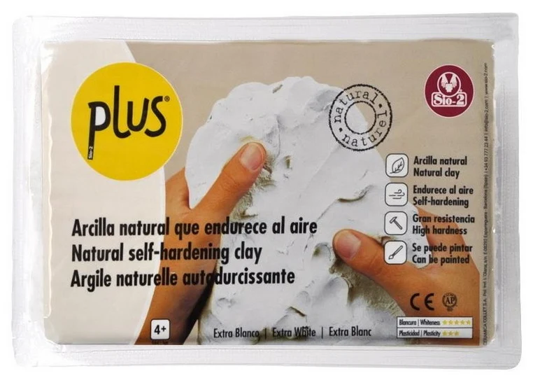 Modeling Clay Extra White Plus - 1kg