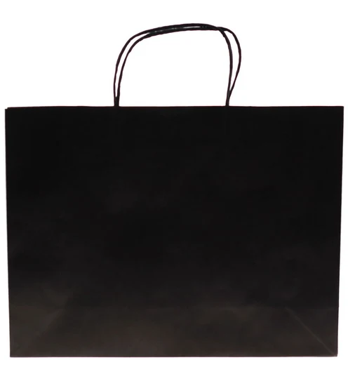 Sac large kraft noir