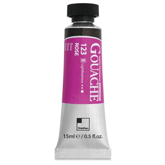 Designers gouache 15ml - pink 123 series b
