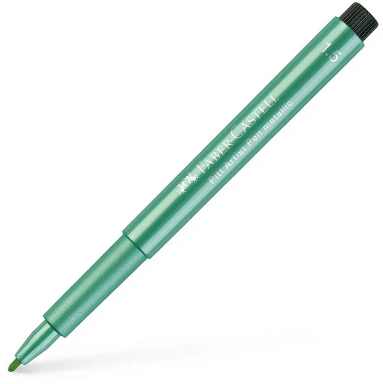 Pitt marker 1.5mm metallic green
