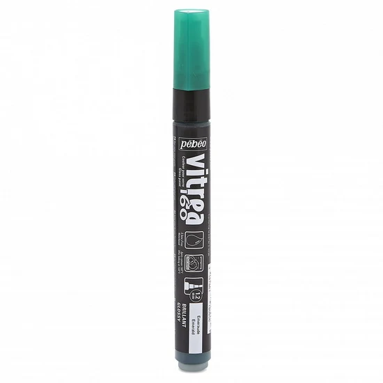 Glass marker - vitrea 160 - emerald gloss