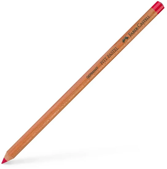 Pastel pencil pink carmine