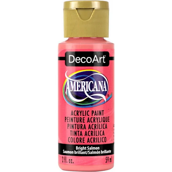 Americana Acrylic Bright Salmon - 60ml