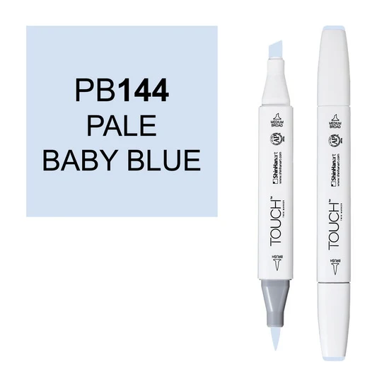 Touch Brush Marker Pale Baby Blue