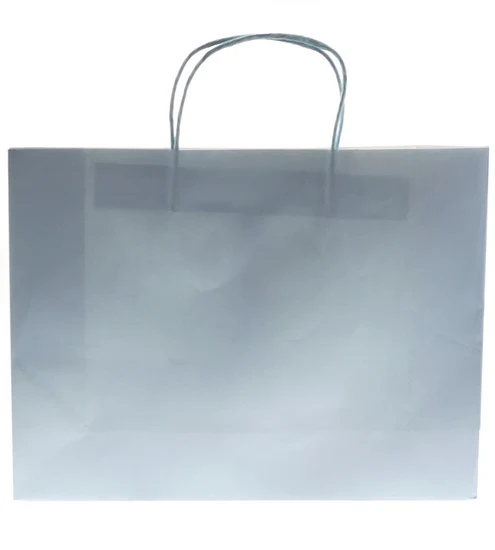 Large Blue Kraft Bag