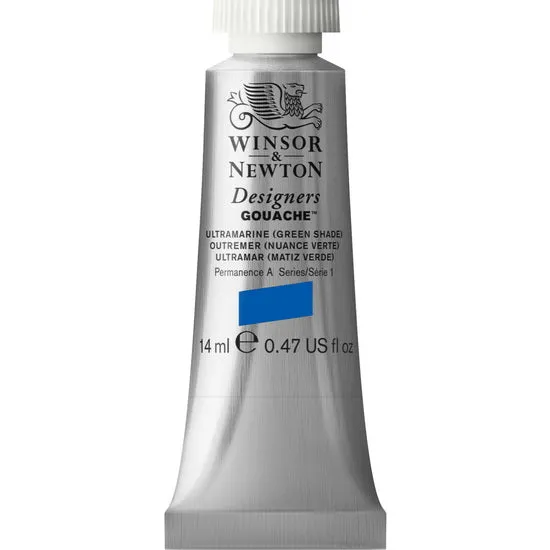 Designers gouache - 14ml - ultramarine green shade - s1