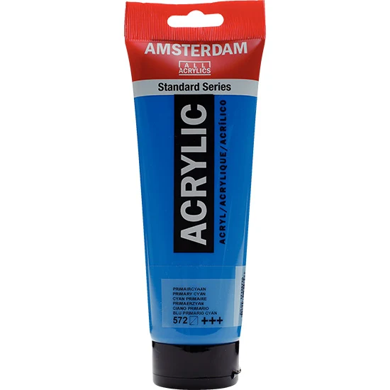 Amsterdam Acrylic Primary Cyan - 250ML