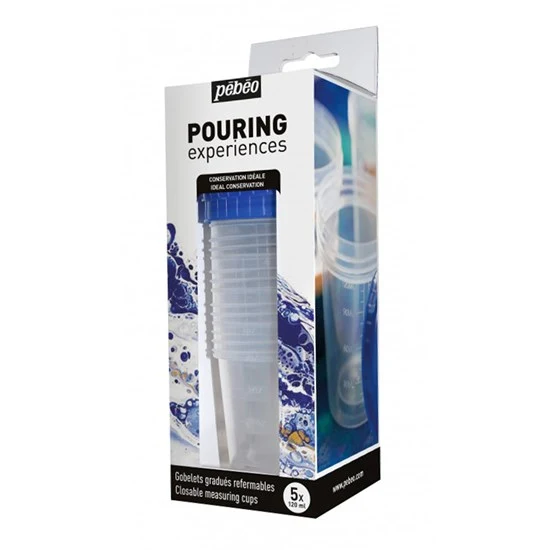 Pk 5 graduated cups - pouring experience
