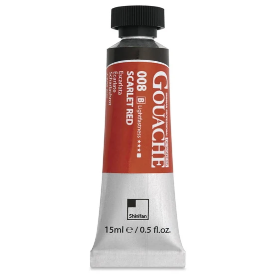 Designers gouache 15ml - scarlet red series b