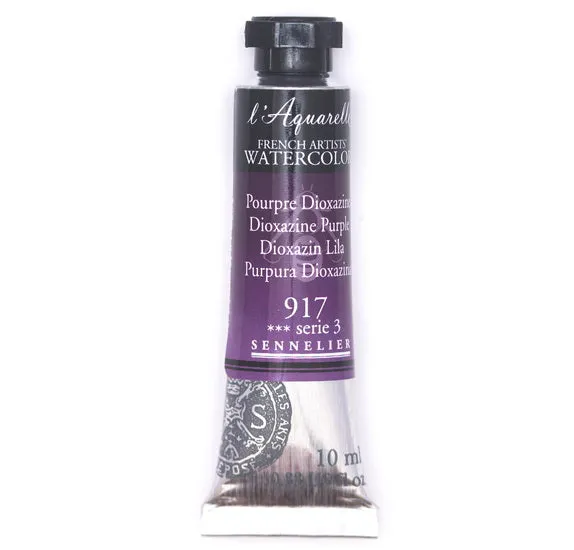 Watercolor tube - 10ml - dioxazine purple - s3