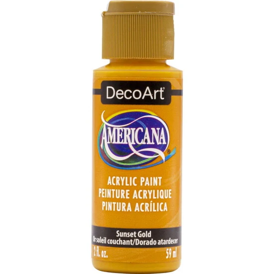 Americana Acrylic Sunset Gold - 59ml