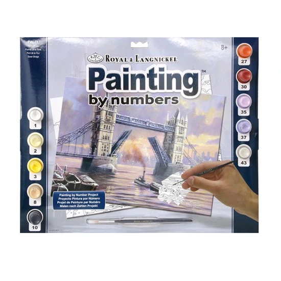 Paint By Numbers Tower Bridge