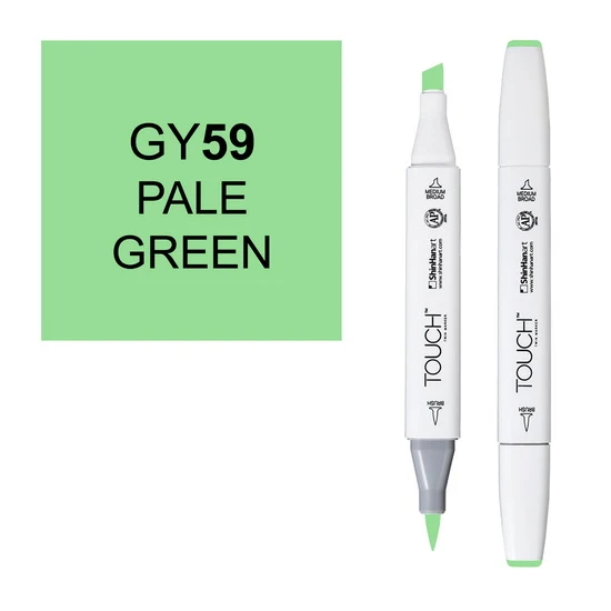 Touch Brush Marker Pale Green