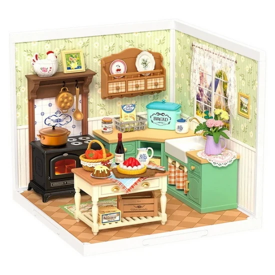 DIY Mini House - Farmhouse Kitchen