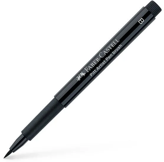 Pitt brush tip marker black