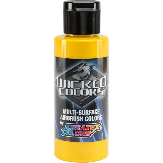 Wicked Airbrush Colors Pearl Yellow -59ml