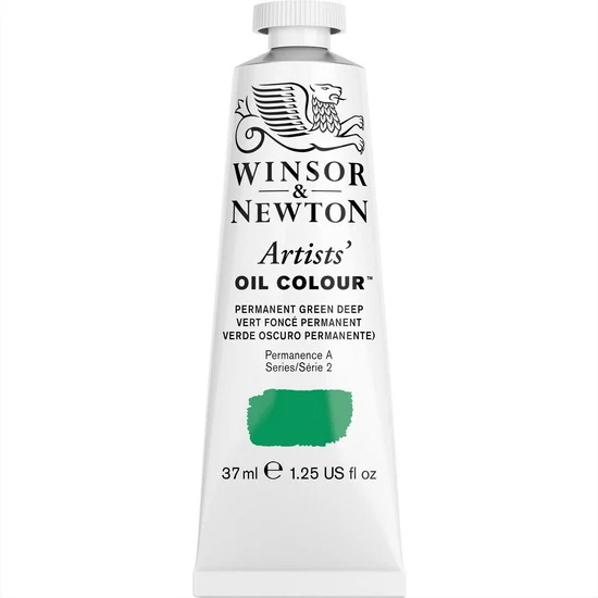 Artist oil - 37ml - parmanent green deep - s2