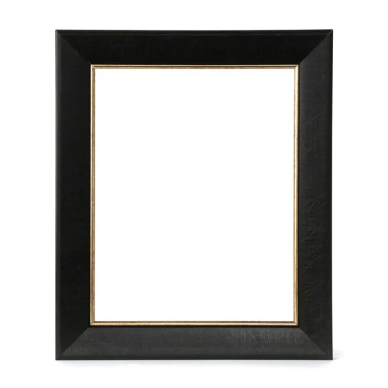 Recyclo™ Eco-Friendly Frame - Black & Gold, 2 in - 24 X 36 INCHE