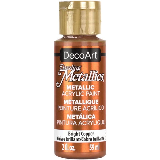 Americana Acrylic Dazzling Metallics Bright Copper - 60ml