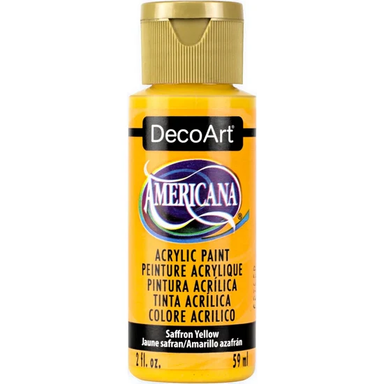 Americana Acrylic Saffron Yellow - 60ml