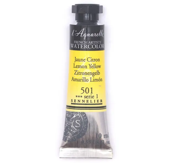 Watercolor tube - 10ml - lemon yellow - s1