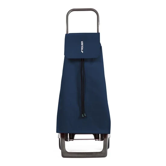 Shopping trolley 2 wheels blue