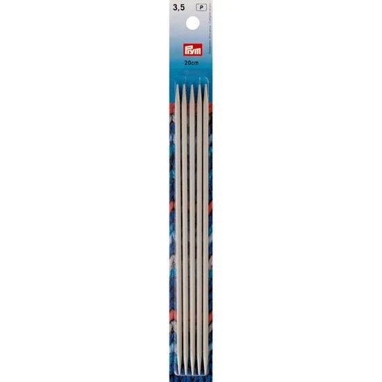 Double-pointed needle set – 20cm – 3.5mm (5)