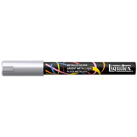 Acrylic Marker Metallic Silver - 2mm