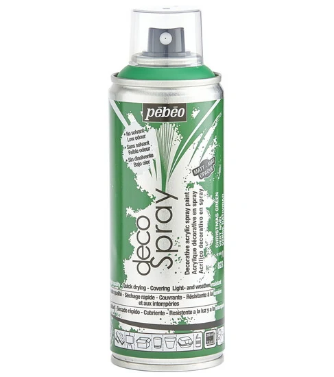 Acrylic spray - décospray - 200ml - matte christmas green