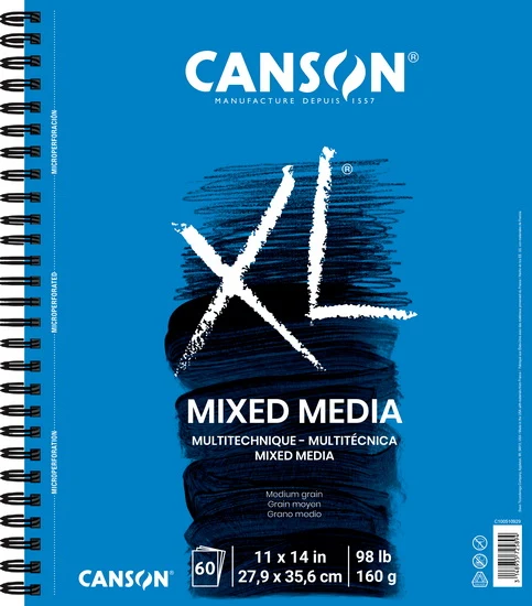Mix media sketchbook - xl - 98lb - 11x14in (60s)