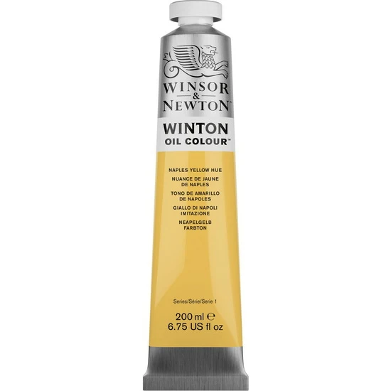 Winton oil - 200ml - naples yellow - s1