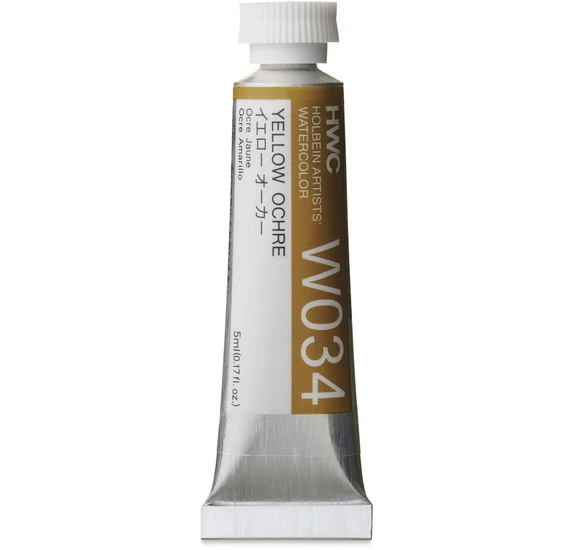 Watercolor Yellow Ochre Series A - 5ml