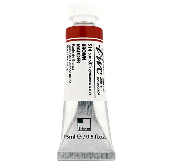 Extra Fine Watercolor Brown Madder - 15ml