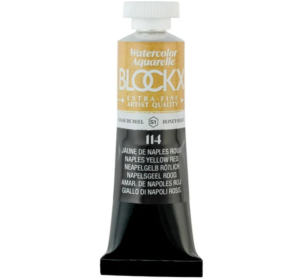 BLOCKX Watercolour - 15 ml Naples Yellow Reddish