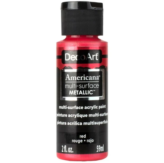 Americana Acrylic Satin Red - 60ml