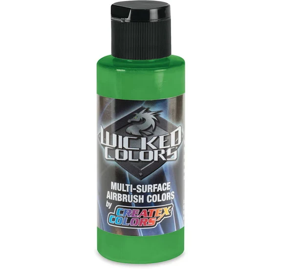 Wicked Airbrush Colors Apple Green - 59ml