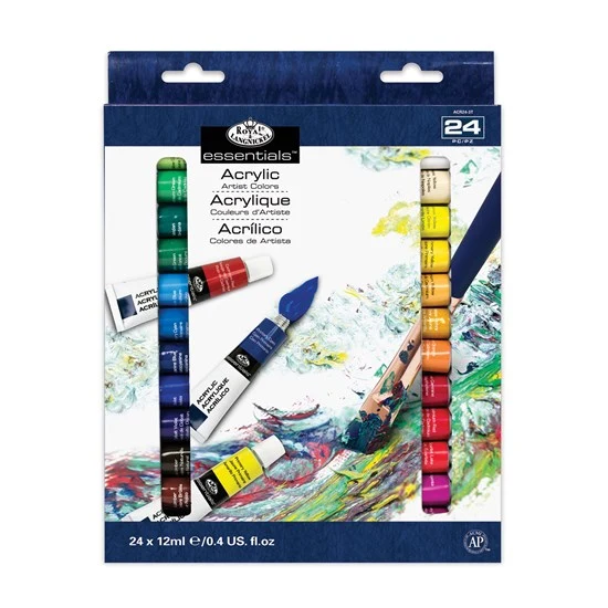 Set of 24 Acrylic Paint 12ml