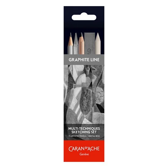 Set of 11 Pcs Graphite Sketching