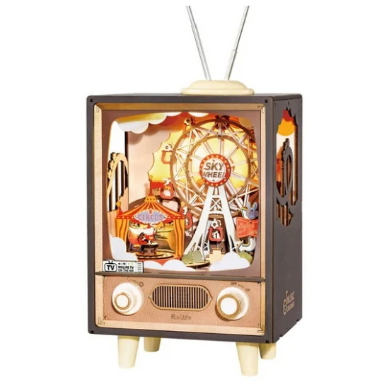 DIY Wooden Music Box - Sunset Carnival