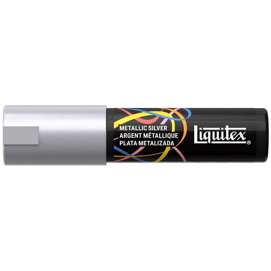 Acrylic Marker Metallic Silver - 8mm