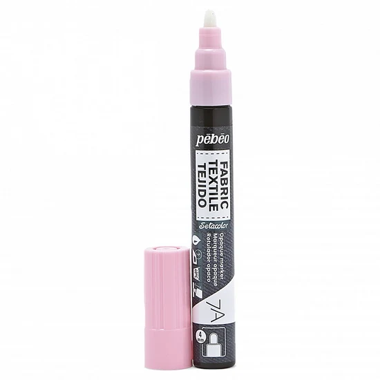 Textile marker - setacolor - opaque - 4mm - pastel pink