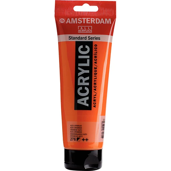 Amsterdam Acrylic Azo Orange - 250ML