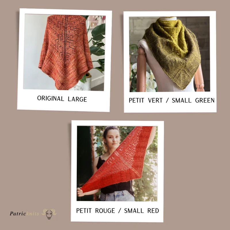 Luxury Cashmere Shawl | Knitting pattern and Optional kits