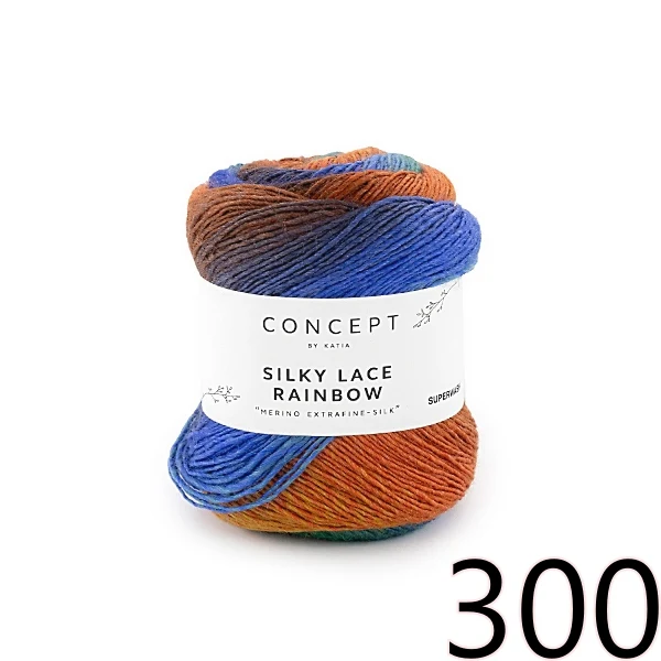 SILKY LACE RAINBOW by Katia