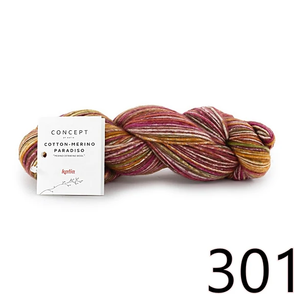 COTTON-MERINO PARADISO by Katia