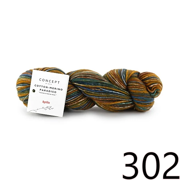 COTTON-MERINO PARADISO by Katia